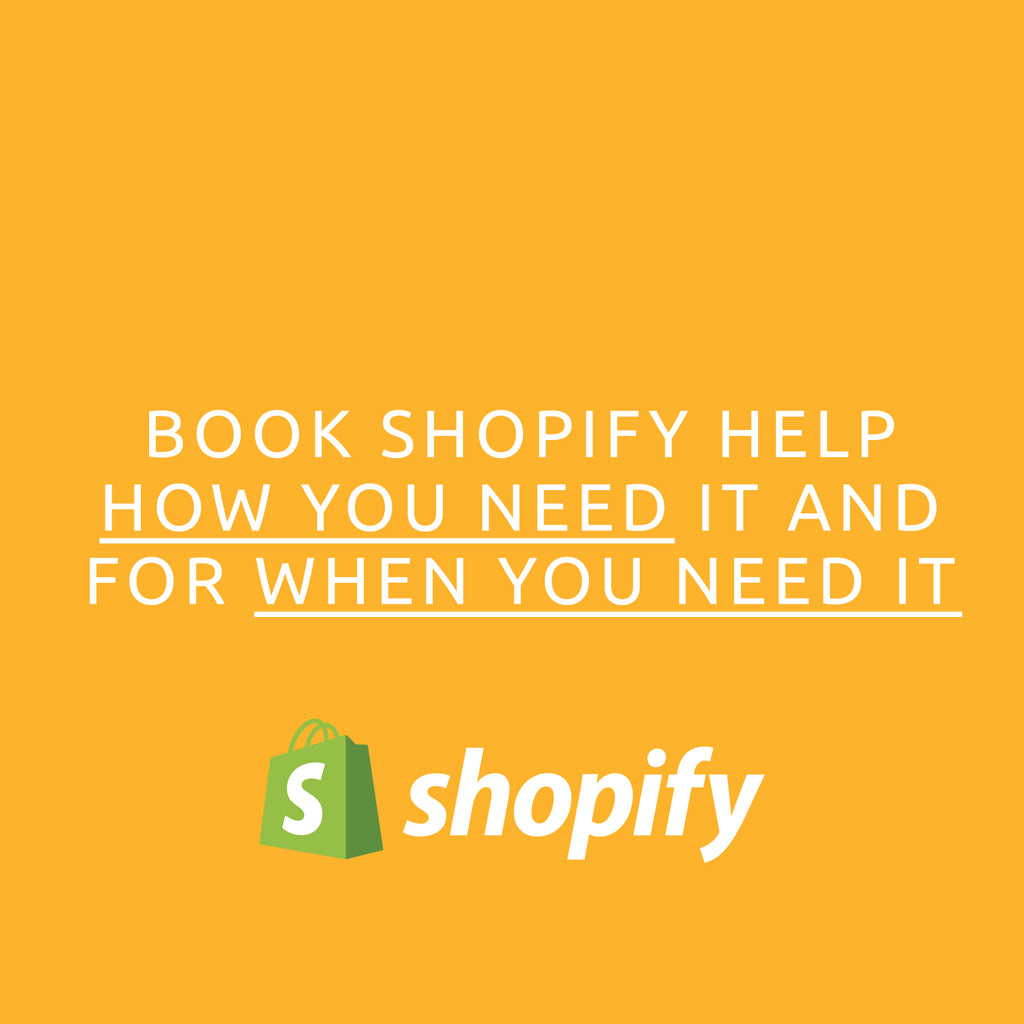 Shopify Hourly Support<br><sup>small tasks made easy</sup>